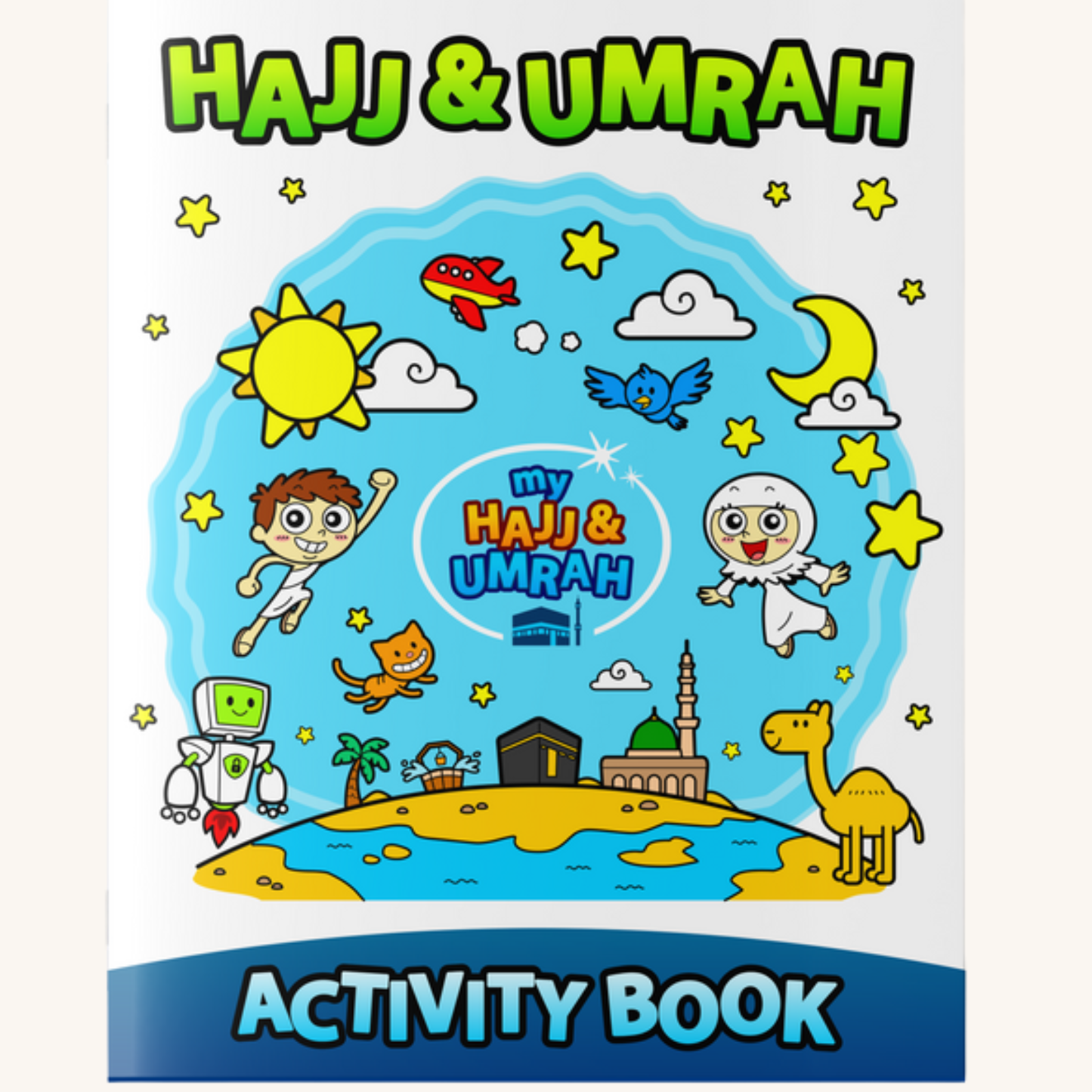 Hajj & Umrah Islamic Activity Booklet | Ramadan & Eid Gift