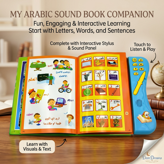 Arabic Language Reading Book Multi function Learning