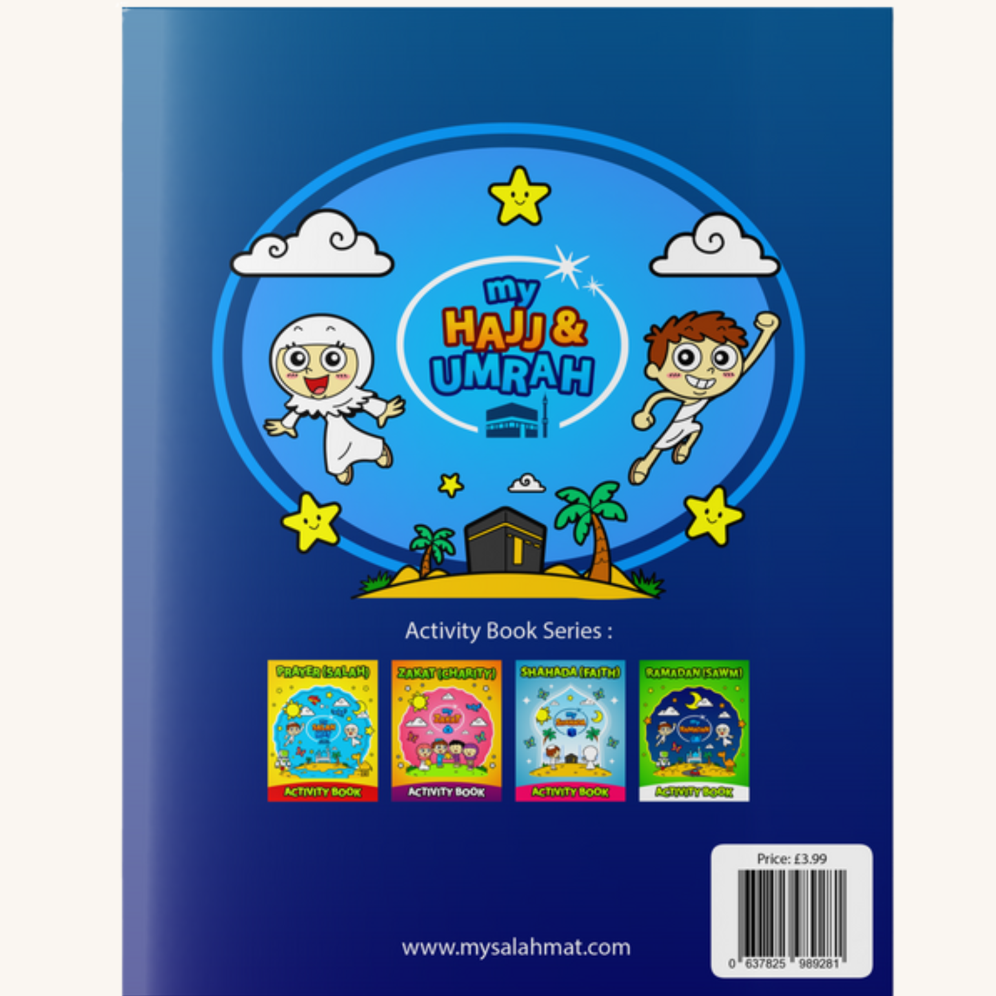 Hajj & Umrah Islamic Activity Booklet | Ramadan & Eid Gift