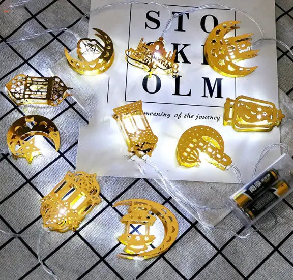 Ramadan Moon Star LED Ornaments