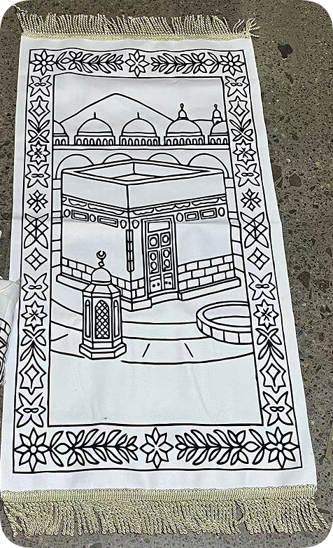 Coloring Prayer Mat for Kids