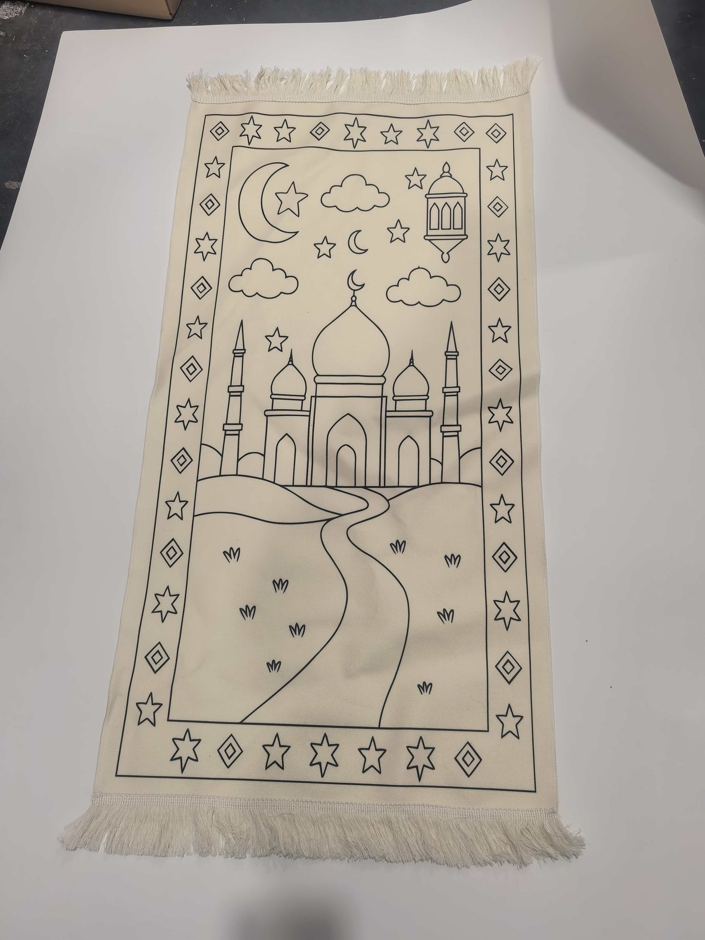 Coloring Prayer Mat for Kids