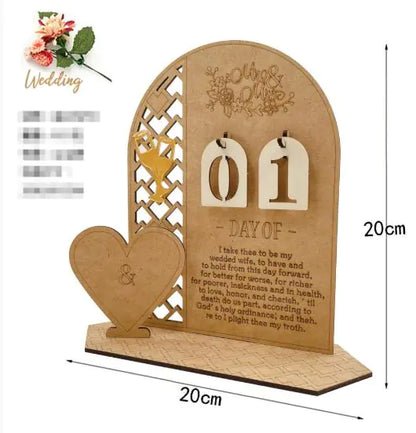 Eid Mubarak Ramadan Countdown Calendar Ornament Decor