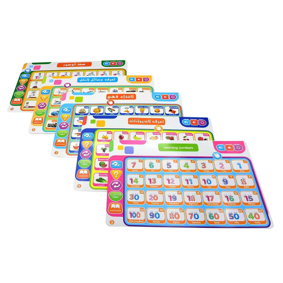Arabic & English Alphabet Learning Tablet for Kids