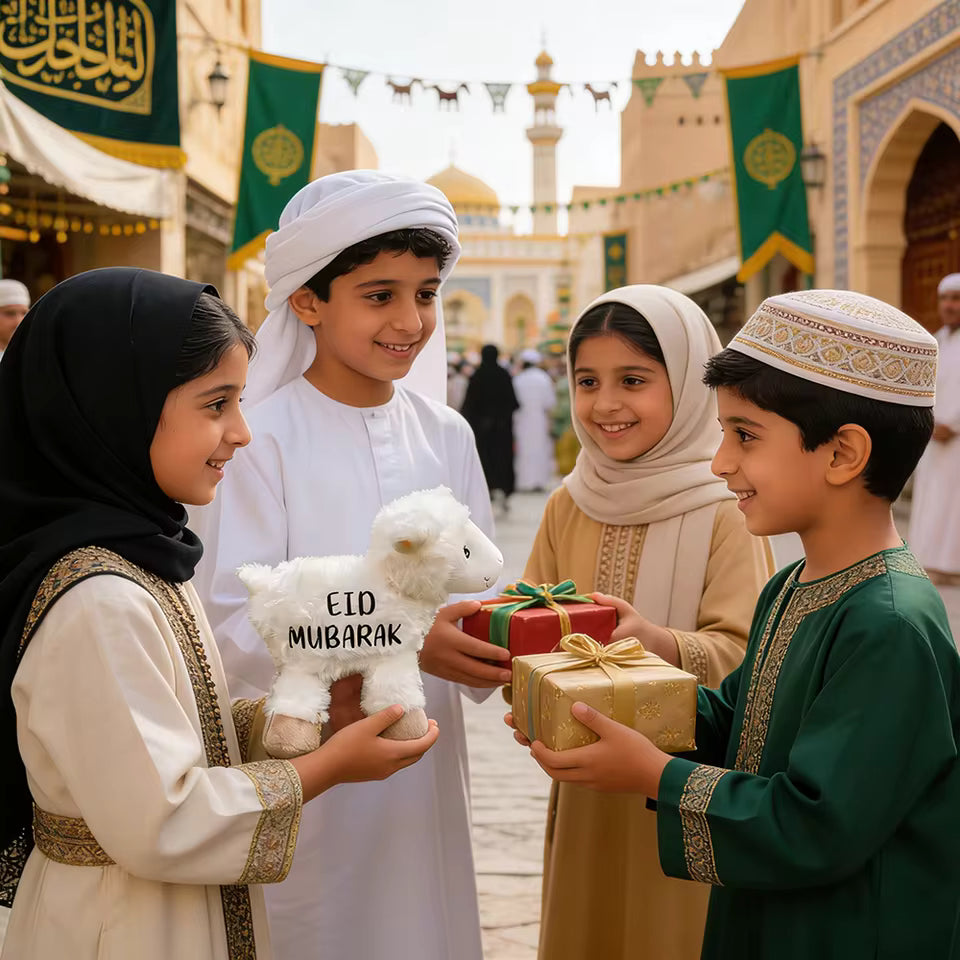 Eid al-Adha Sheep Doll Eid Mubarak Gift