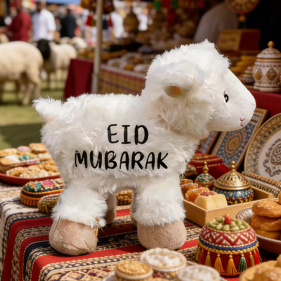 Eid al-Adha Sheep Doll Eid Mubarak Gift