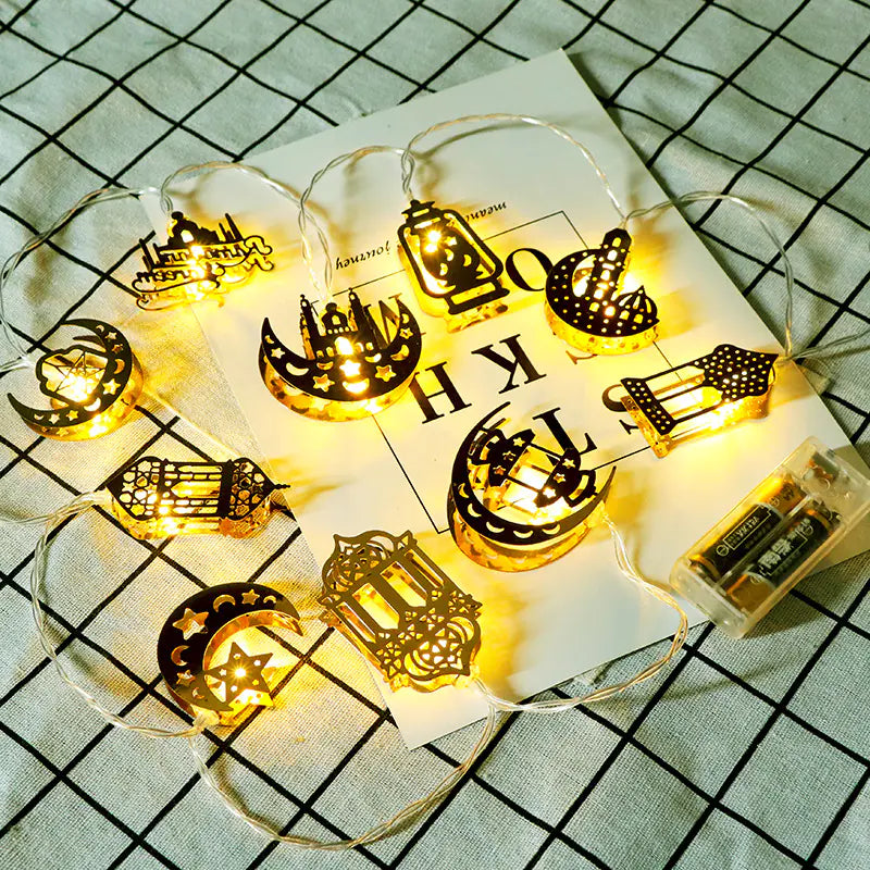 Ramadan Moon Star LED Ornaments