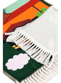 Children's Prayer Rug Green